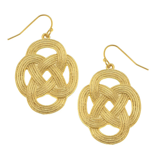 Gold Filigree Earrings