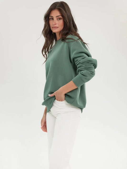 Crewneck Sweatshirt - Ocean Green