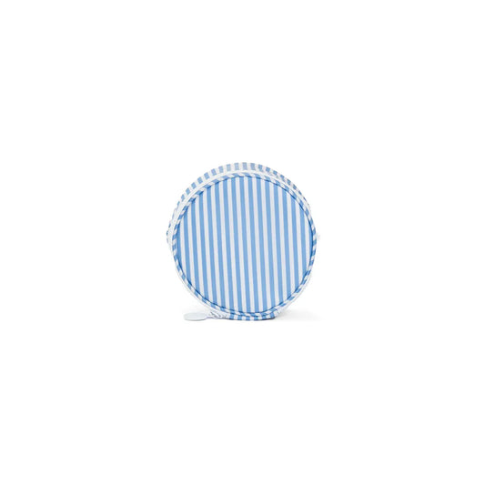 TRVL - Roundup Pimlico Stripe Chambray Jewelry Case