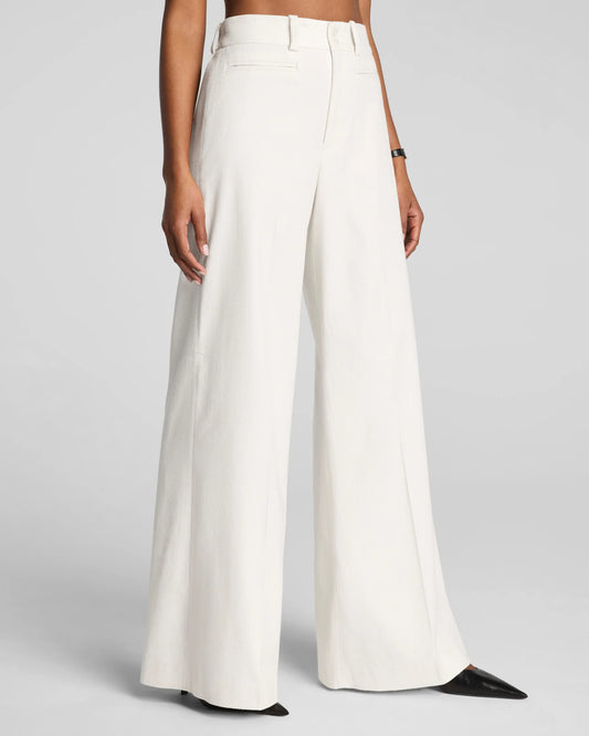 Cotton Linen Super Wide Leg Pant