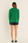 Zip Collard Sweater