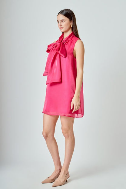 Organza Mini Dress