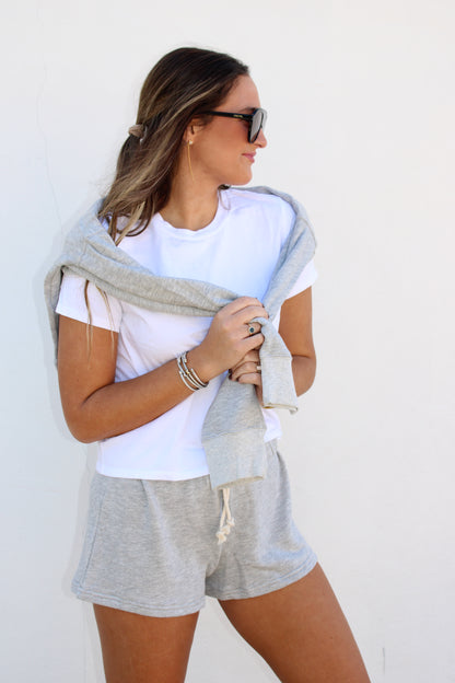 Baby Tee in White