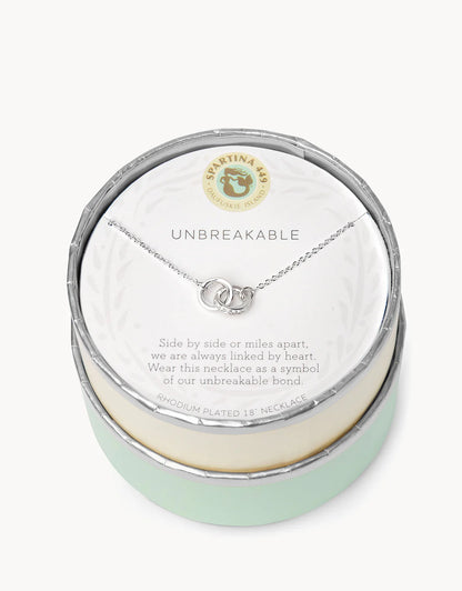 Sea La Vie Necklace Unbreakable/Double Rings