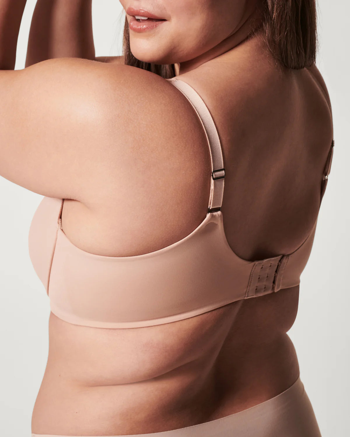 Spanx® Low Profile Minimizer Bra in Champagne Beige