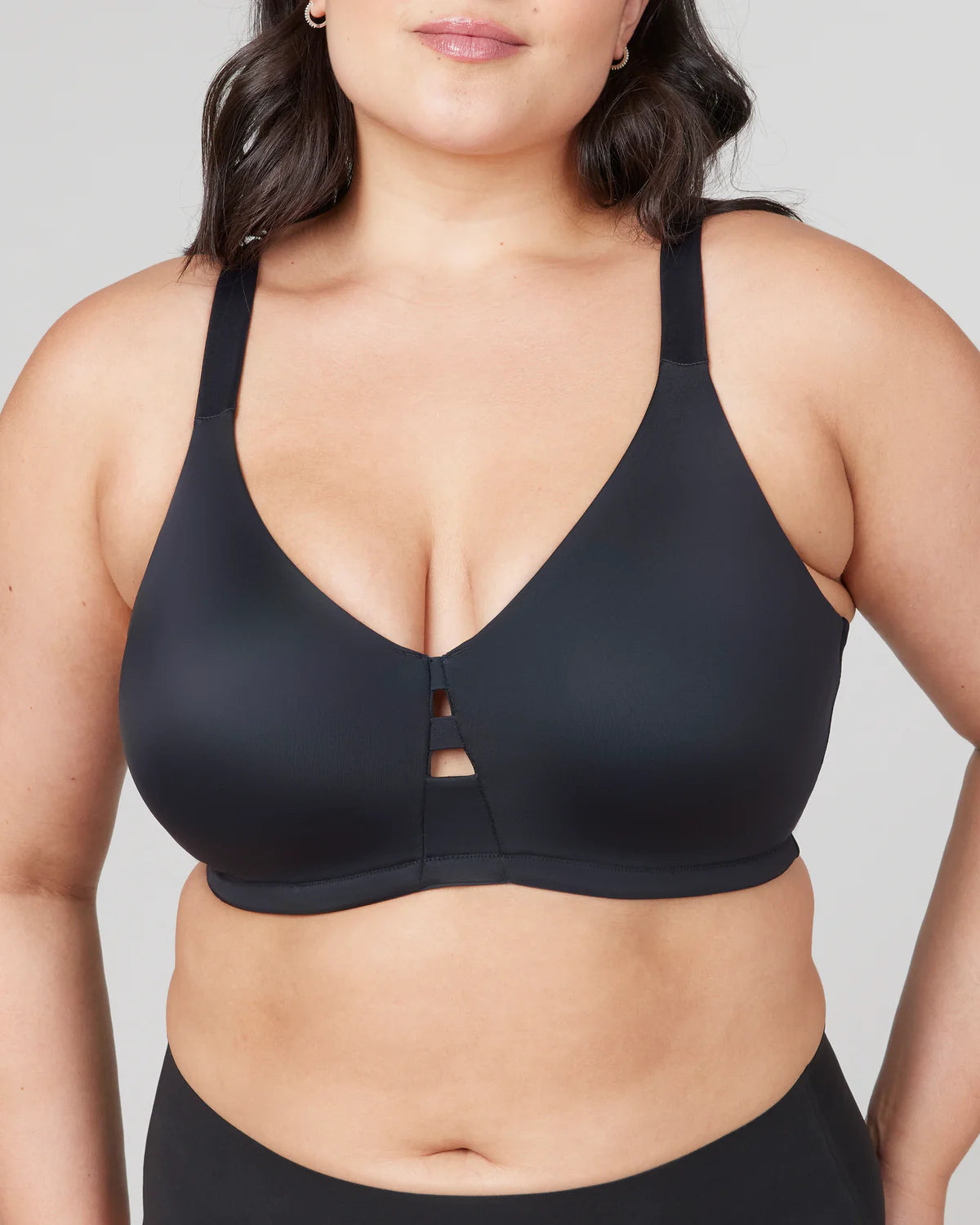 Spanx® Low Profile Wireless Minimizer Bra in Very Black
