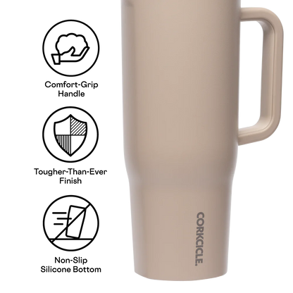 Leakproof Cruiser 22oz Walnut Wood