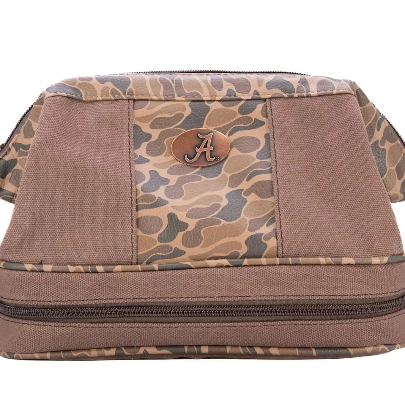 Alabama Crimson Tide Camo Canvas Toiletry Bag.
