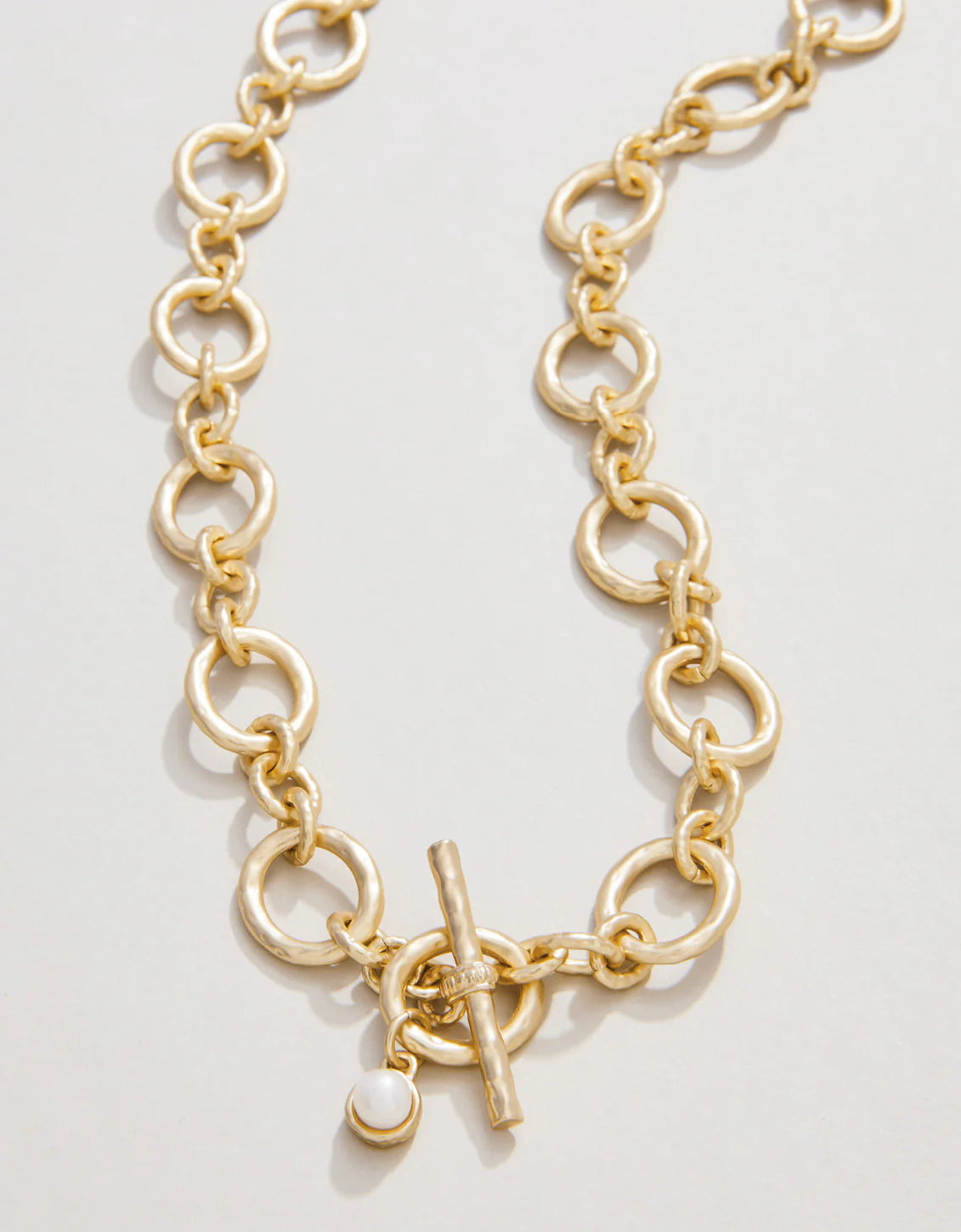 DeVaul Chain Toggle Necklace 18"