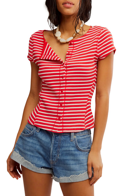 Most Wanted Stripe Rib Cardigan