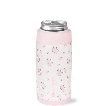 Wildrose Floral Slim Can Cooler 12oz