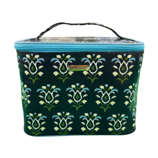 Rosemary Indigo Train Case