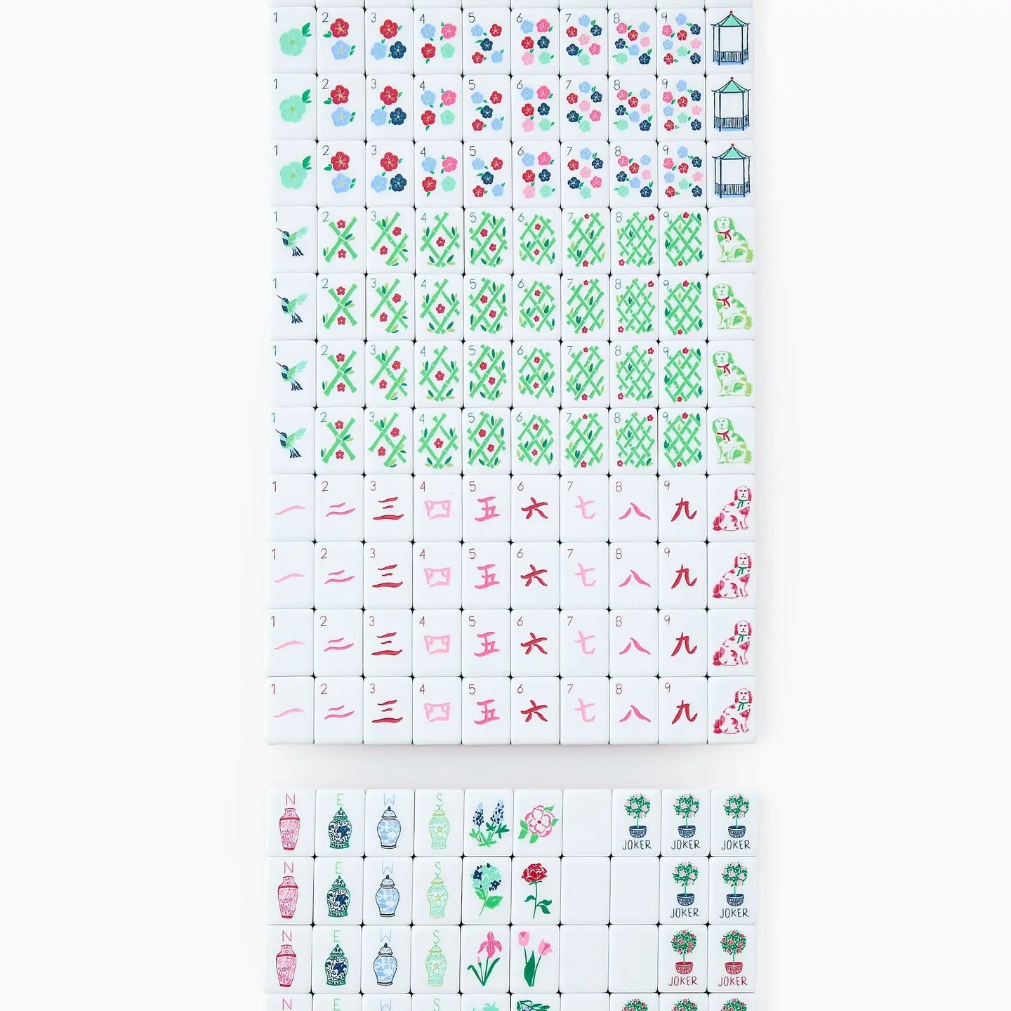 Nantucket Mahjong Tiles