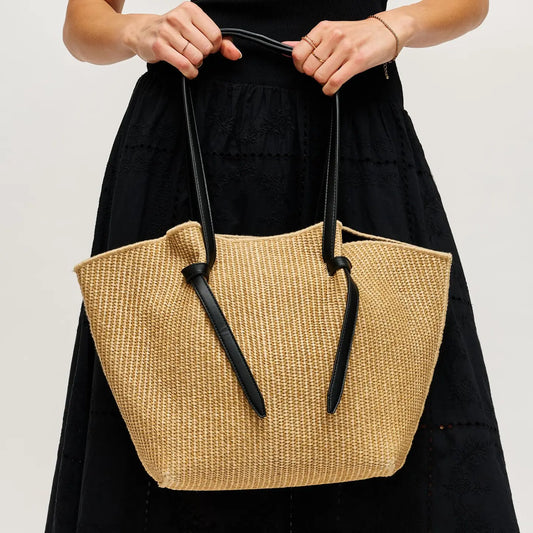Lorenza Tote - Straw Tote