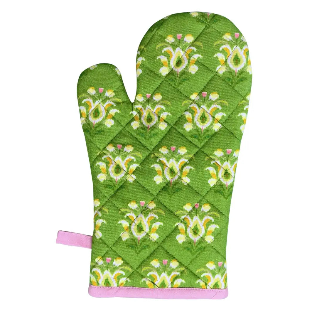 Rosemary Meadow Oven Mitt and Pot Holder Set