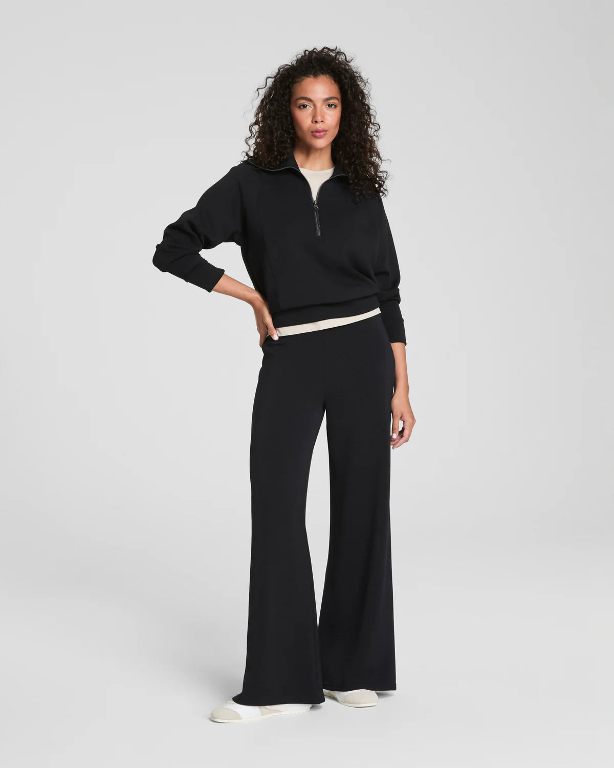 Spanx Air Essentials Wide Leg Black