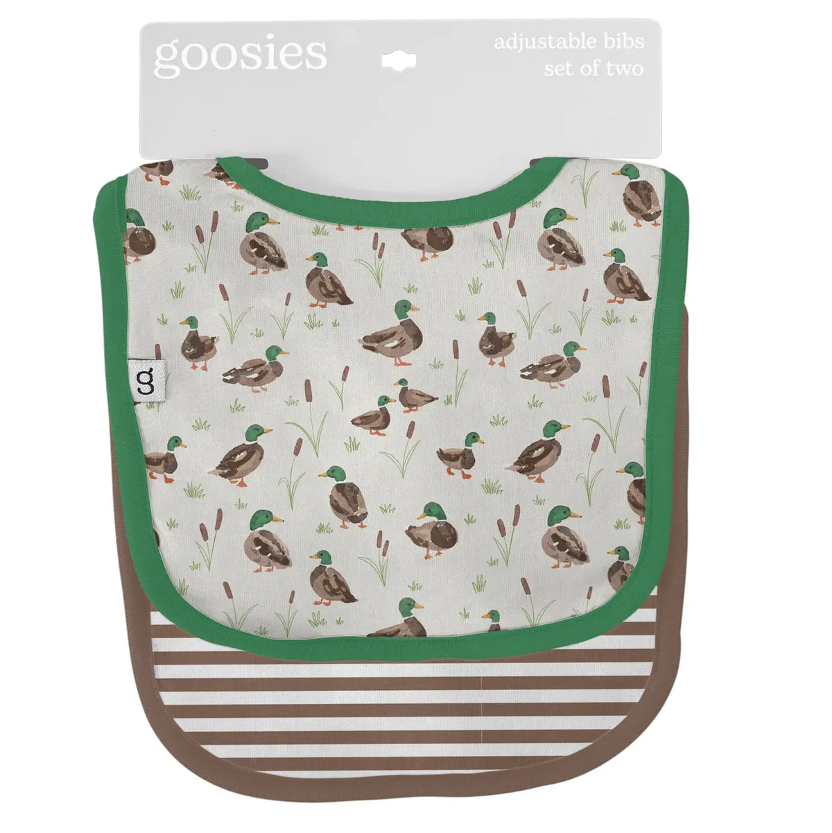Mallard Drake Ducks- Bib Set