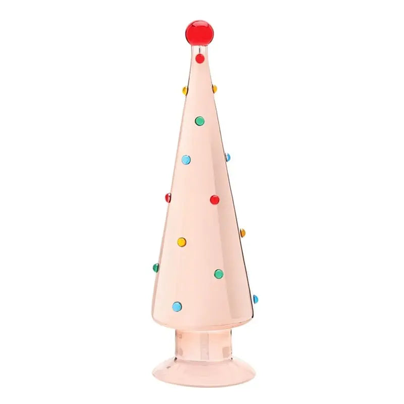 Beaded Pink Christmas Tree