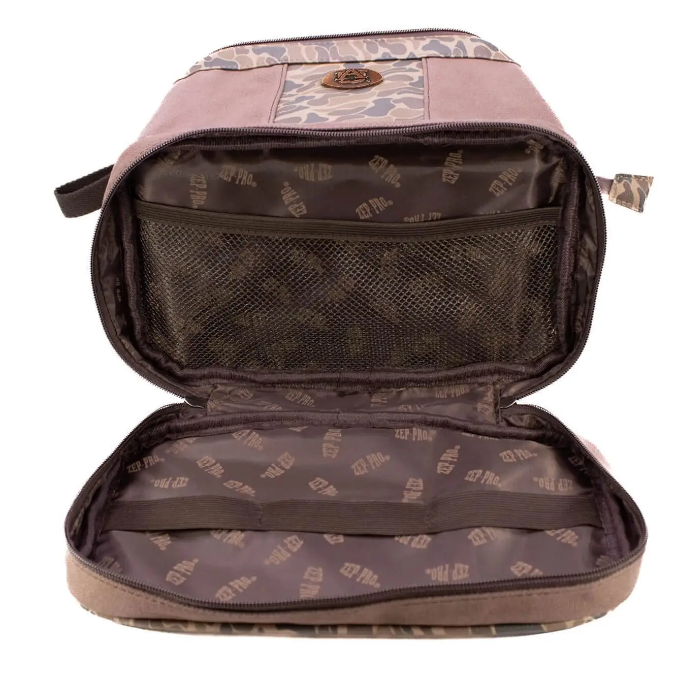 Auburn Tigers Camo Canvas Toiletry Bag.