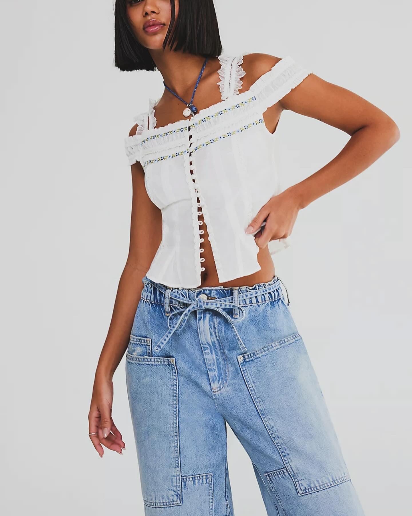 Outlaw Wide Leg Jeans