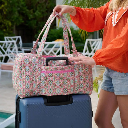 Gasparilla Quilted Signature Duffle Bag
