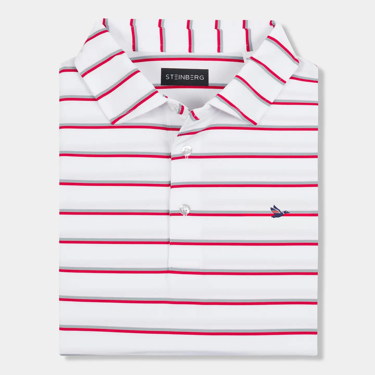 The Sideline Stripe Freedom Flyway Polo