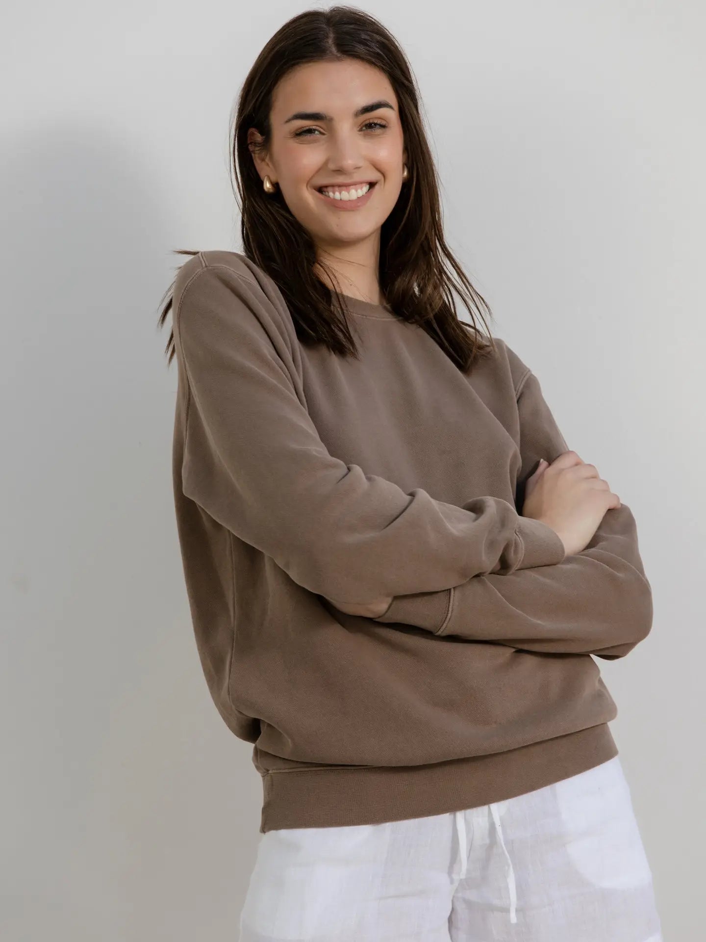 Crewneck Sweatshirt - Driftwood