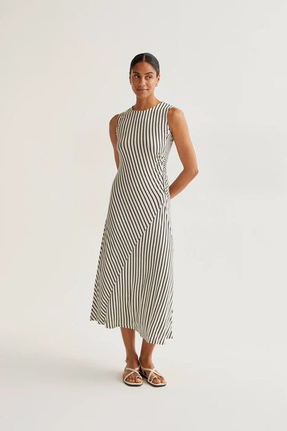Black Stripe Maxi