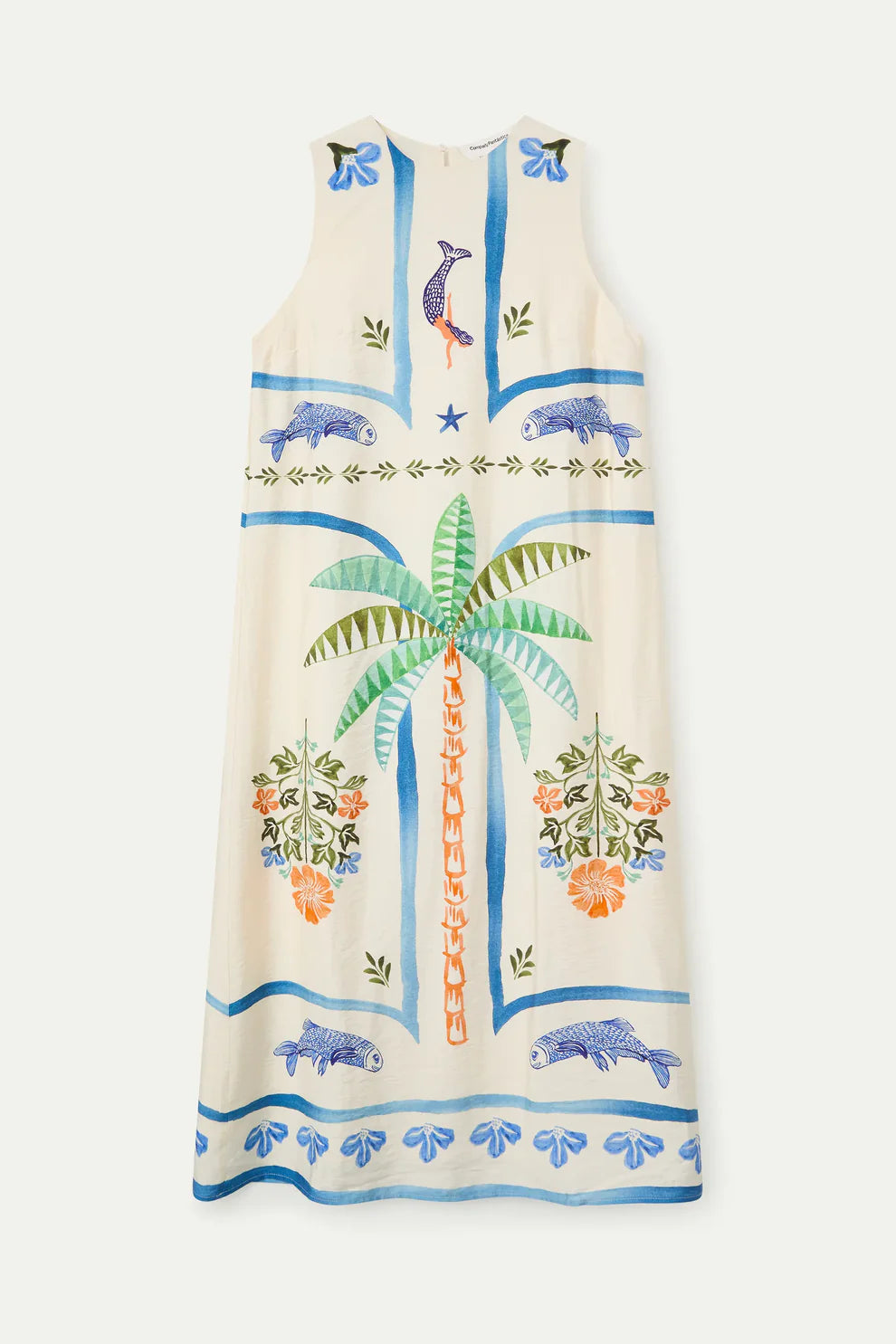 Palm & Fish Maxi