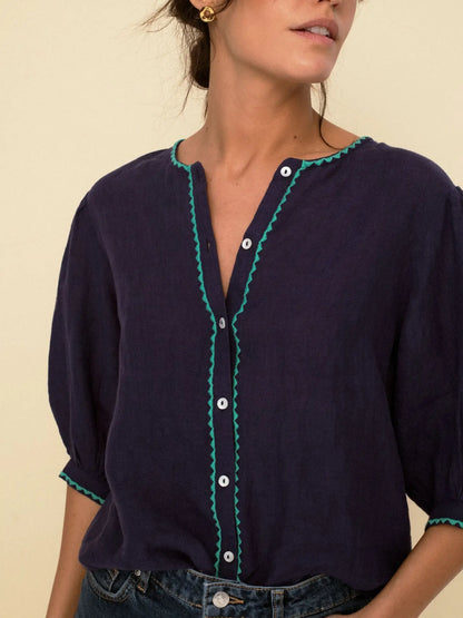 Mily Blouse Blue