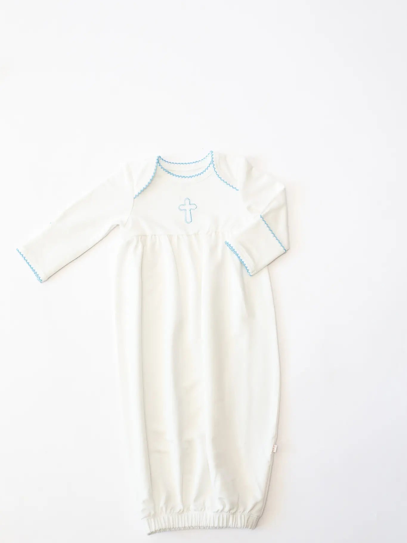 Blue Cross Infant Gown 0-3 mo