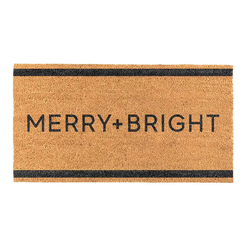 Large Doormat - Merry + Bright