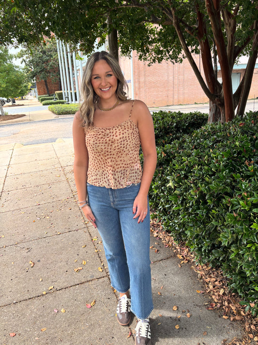 Camila Ruffle Tank