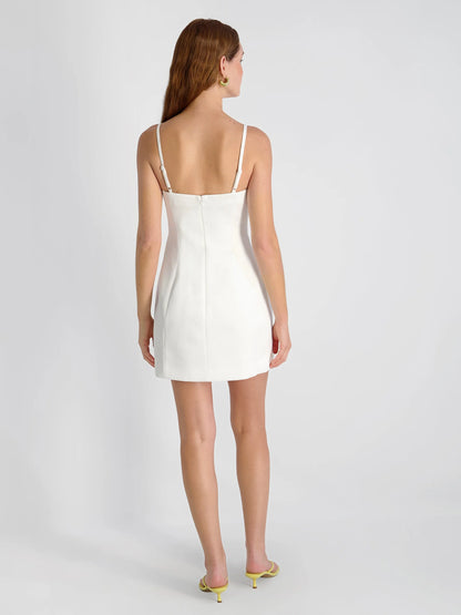 YORK SATIN MINI DRESS