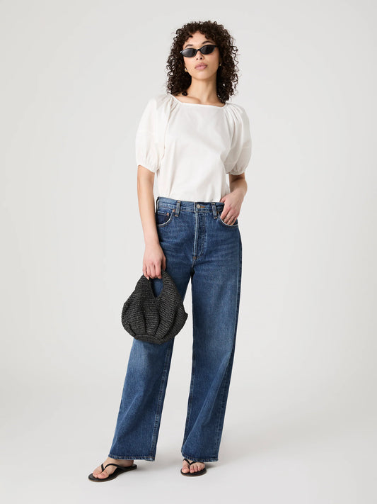 Alexis Raglan Puff Sleeve Top
