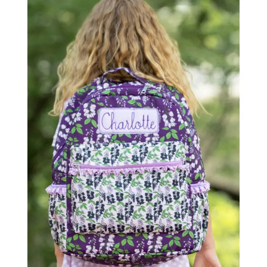 Girls Backpack - Wisteria Large