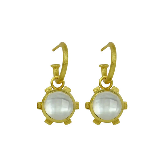 Flora Earrings Mother Of Pearl
