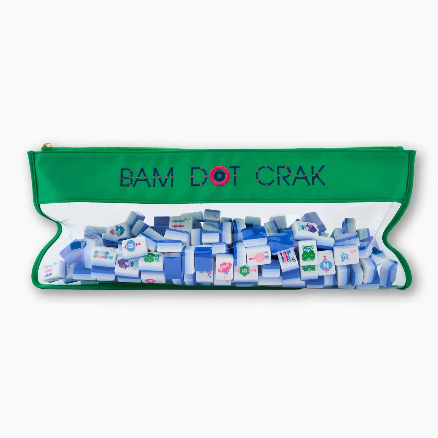 Kelly Green Bam Dot Crak Bag