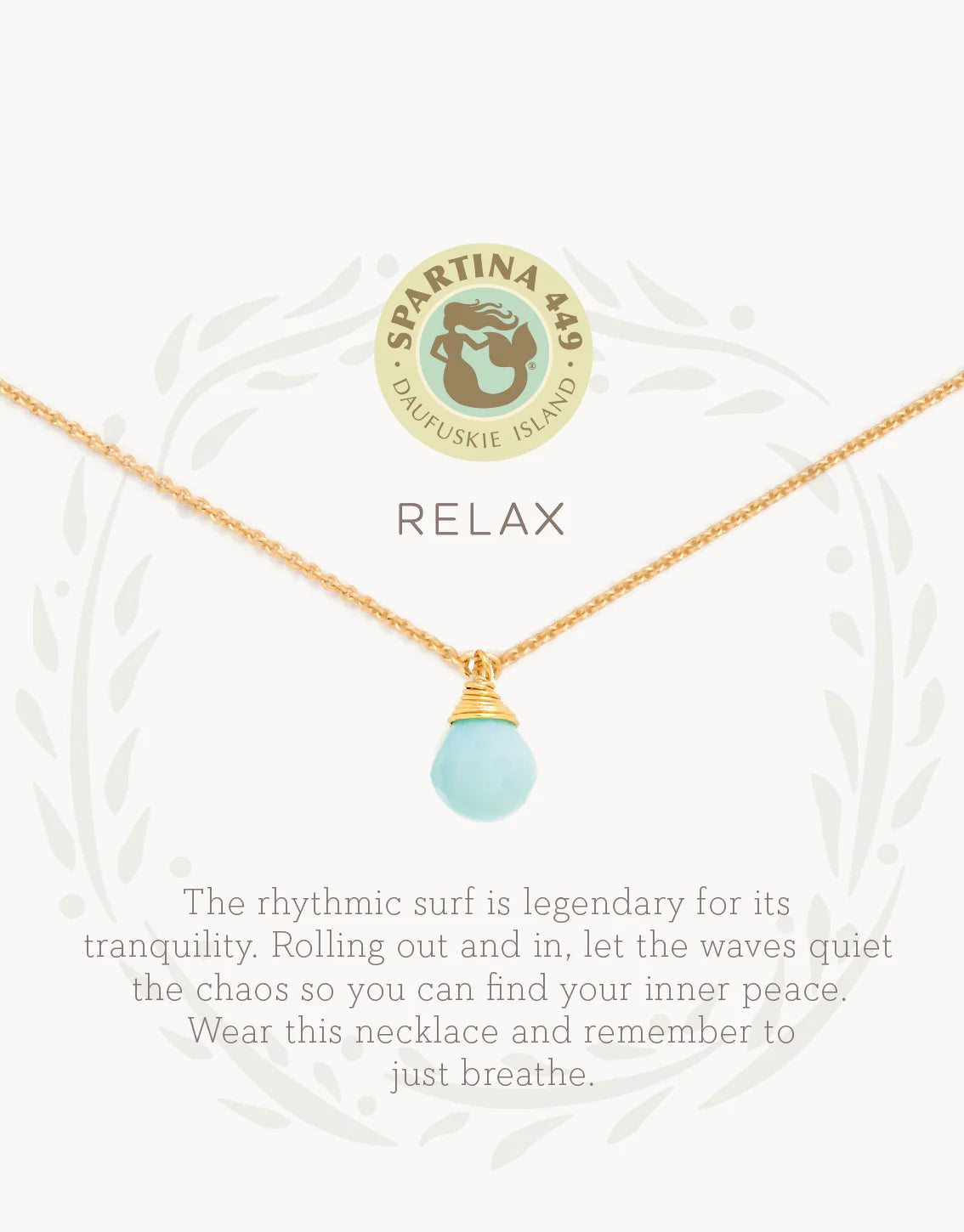 Relax Sea La Vie Waterdrop Necklace