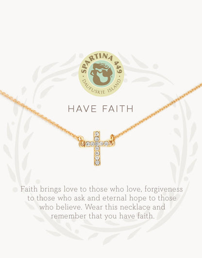 Sea La Vie Have Faith Necklace