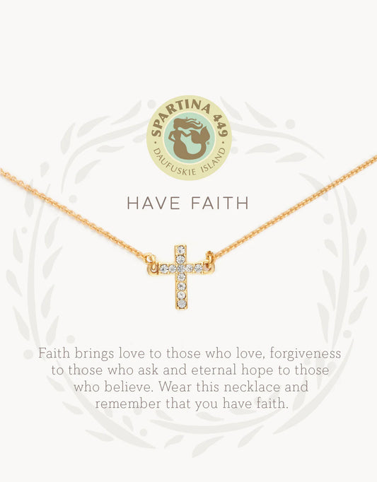 Sea La Vie Have Faith Necklace