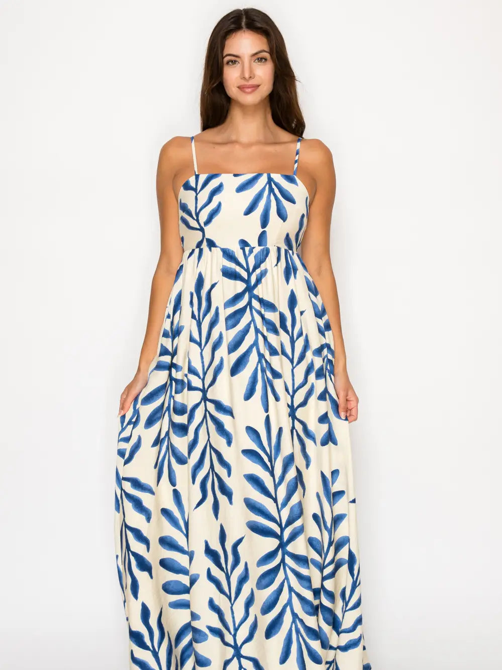 Aegean Fern Maxi Dress