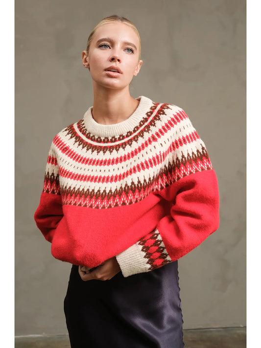 Nordic Pattern Sweater