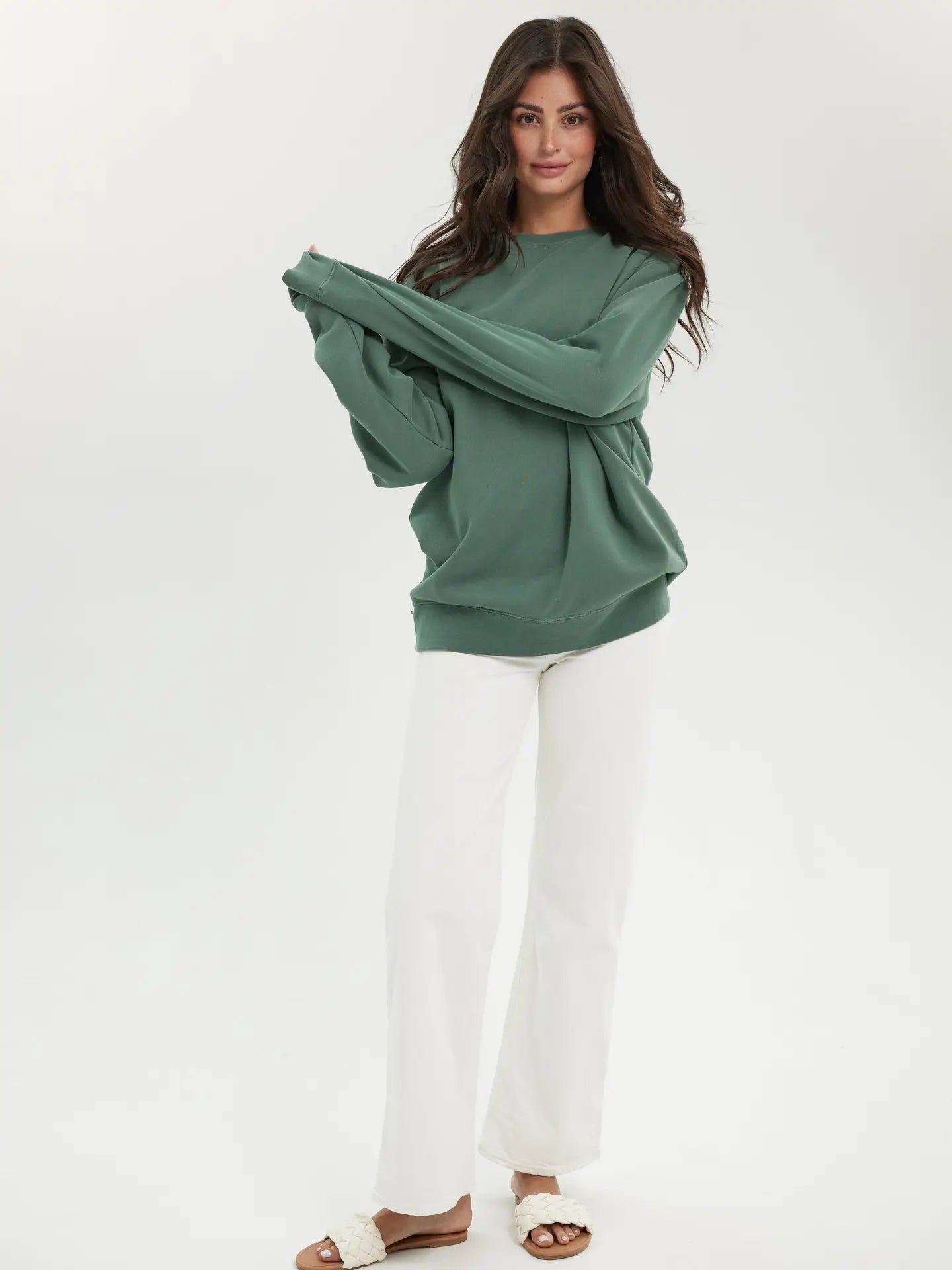 Crewneck Sweatshirt - Ocean Green