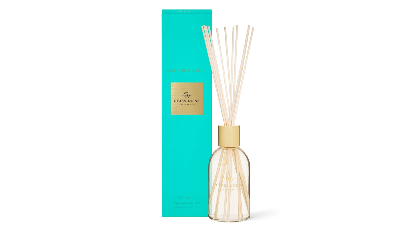 Lost in Amalfi Diffuser Glass House 250mL