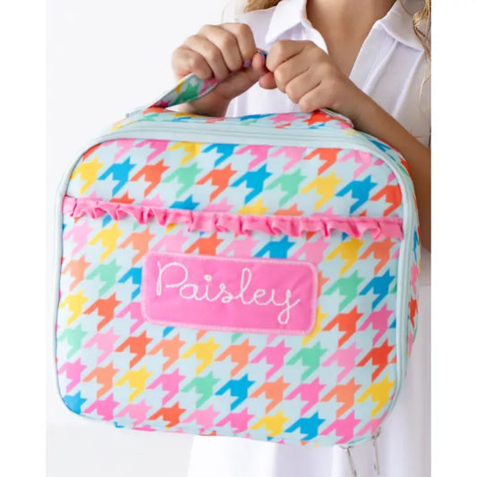 School Lunch Bag - Houndstooth