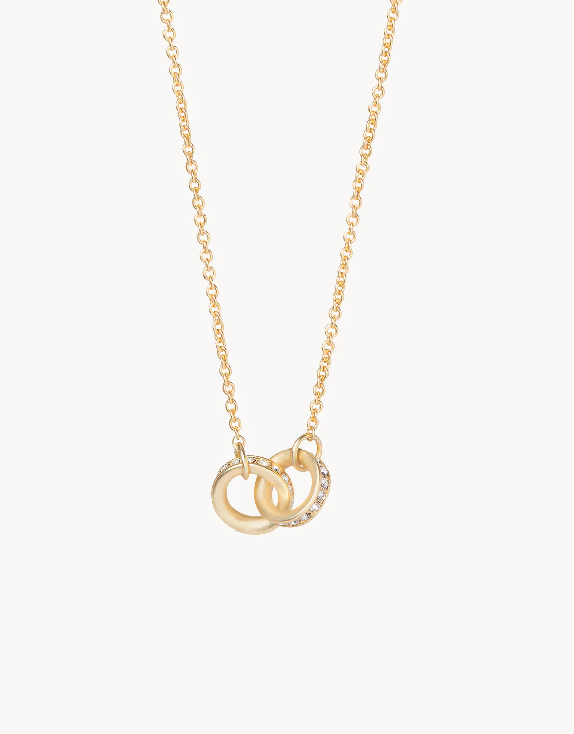 Sea La Vie Necklace Unbreakable/Double Rings
