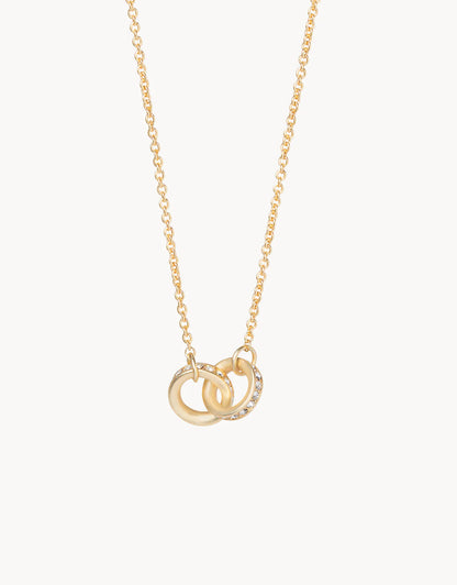 Sea La Vie Necklace Unbreakable/Double Rings