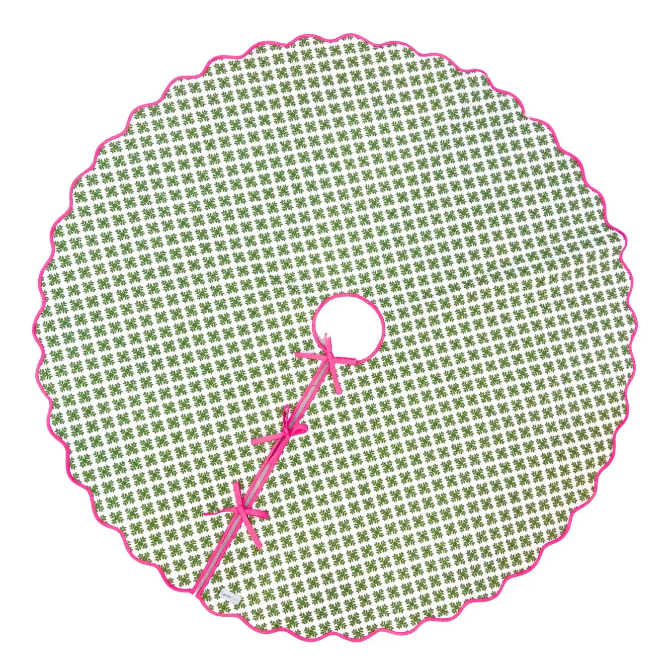 Brushstrokes Green Tree Skirt