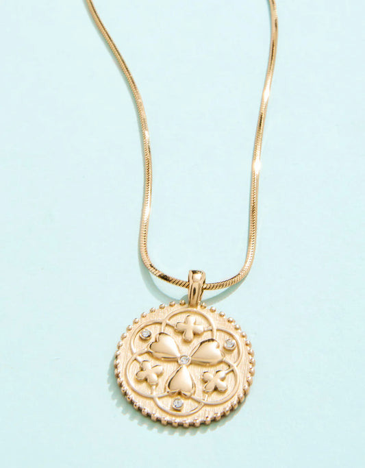 Lucky in Love Talisman Necklace 18"
